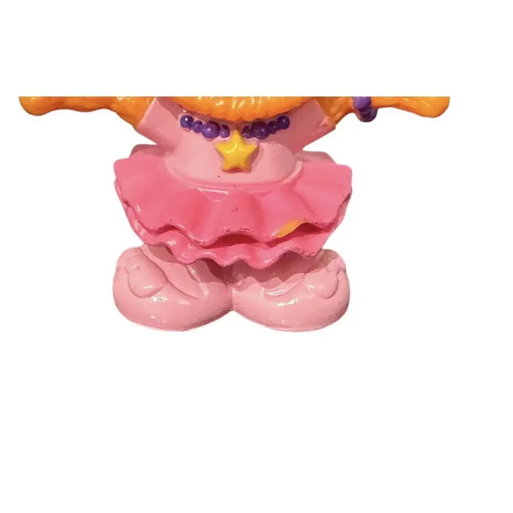 Sesame Street Workshop Zoe PVC Figure 2010 Hasbro Cake Topper 3” Chunky